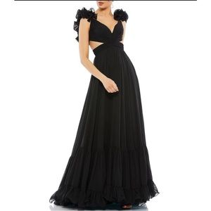 Mac Duggal Elegant Black Evening Gown